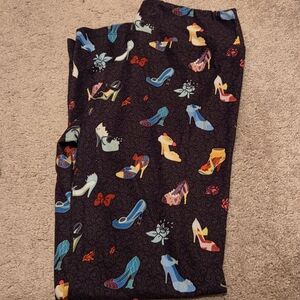 Colorful Shoe Print Leggings